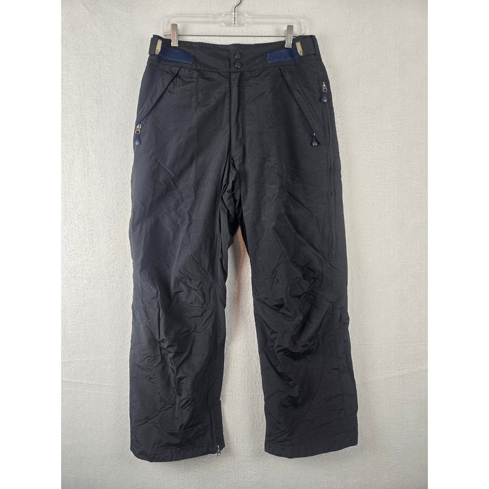 Bonfire Mens‎ Snowboarding Pants Size L Silver Series Black Waterproof